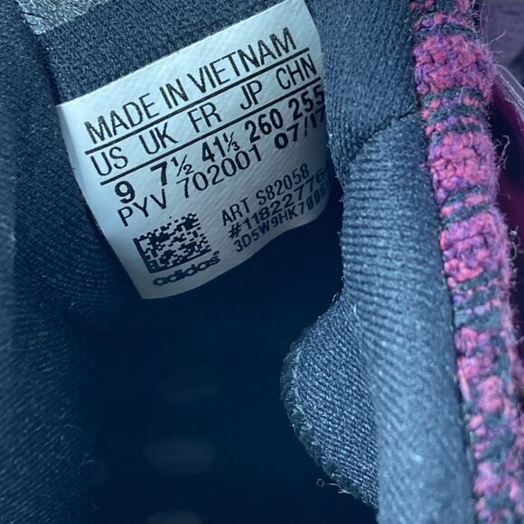 Adidas Sneakers Women 9 Burgundy Black Ultraboost 3.0 Running Athletic Gym Shoes - Picture 12 of 12